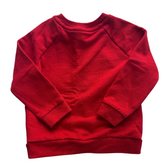 Cat & Jack Red Santa Sweatshirt - Picture 2 of 4